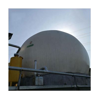 calidad  Round Double Membrane Biogas Holder With Recycling Advantage fábrica