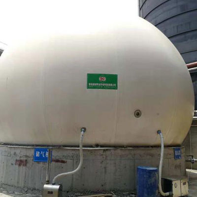 calidad  PES PVC PDFE Double Membrane Biogas Holder Gas Holder In Biogas Plant fábrica
