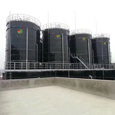 Equipo anaerobio del biogás de la capacidad del tanque séptico del digestor