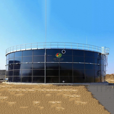 Q235B Tanque de digestión anaeróbica de placa de acero para granjas de pollos