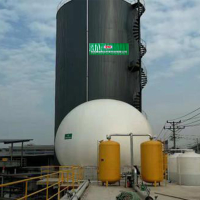 Precio del globo del almacenamiento del biogás del gas de Gobar del precio del tanque del biogás