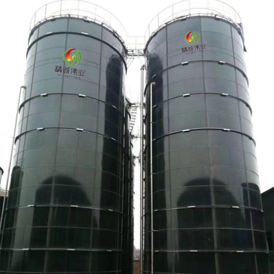 Equipo de digestión anaeróbica industrial con superficie lisa y polaca
