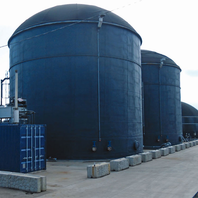Proyecto de planta de biogás de alta eficiencia con tecnología de digestión anaeróbica