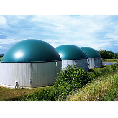 Instalación de digestión de biogás para el tratamiento de residuos alimentarios o de agua