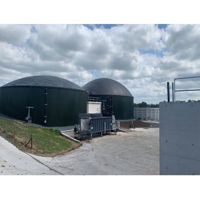 Instalación de digestión de biogás para el tratamiento de residuos alimentarios o de agua