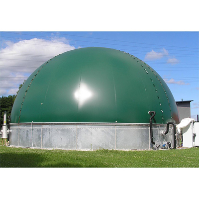 Contenedor de biogás de control automático para biogás y aguas residuales fácil de instalar