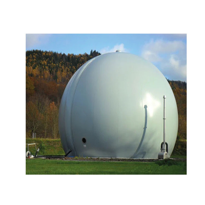 Contenedor de biogás de control automático para biogás y aguas residuales fácil de instalar