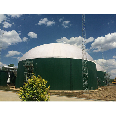 Contenedor de biogás de control automático para biogás y aguas residuales fácil de instalar