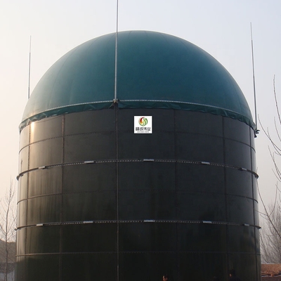 Tanque digestor anaeróbico de alto rendimiento de seguridad para el tratamiento de aguas residuales agrícolas