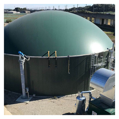 0.5-2.0 mm Tanque de digestión anaeróbica para instalación en el sitio