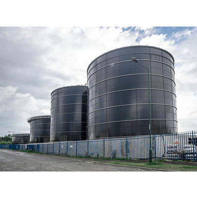 0.5-2.0 mm Tanque de digestión anaeróbica para instalación en el sitio