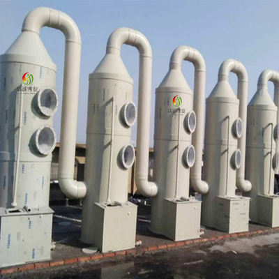 Equipo del tratamiento del gas de basura de aceite de la torre de espray del depurador de la SO2 H2S