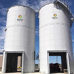 Biogás anaerobio del reactor en lecho fluidificado UASB del abono del pollo