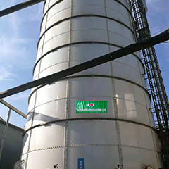 Cama anaerobia del barro del alto de Rate Anaerobic Reactor Kitchen Waste flujo ascendente del digestor