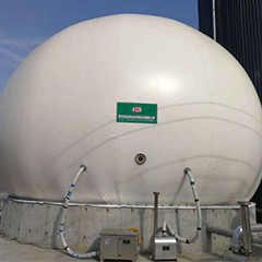 Digestión combinada del barro anaerobio del flujo ascendente del reactor del biogás EGSB para el abono del pollo