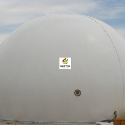 Campo de control altamente volátil del tanque de almacenamiento de gas metano del PVC del tenedor del biogás