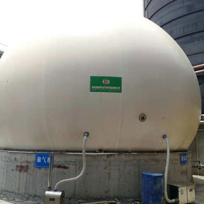 Campo de control altamente volátil del tanque de almacenamiento de gas metano del PVC del tenedor del biogás
