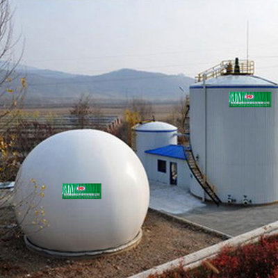 Campo de control altamente volátil del tanque de almacenamiento de gas metano del PVC del tenedor del biogás