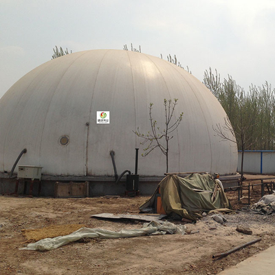 Campo de control altamente volátil del tanque de almacenamiento de gas metano del PVC del tenedor del biogás
