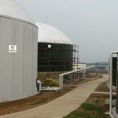 Campo de control altamente volátil del tanque de almacenamiento de gas metano del PVC del tenedor del biogás