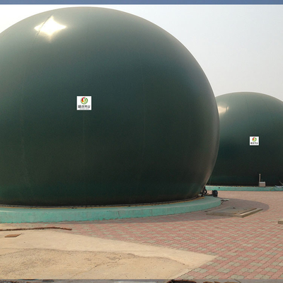 El bio tenedor de gas de Anaerobiosis PDFE transportó en contenedores la planta del biogás flexible
