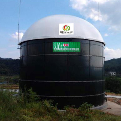 El bio tenedor de gas de Anaerobiosis PDFE transportó en contenedores la planta del biogás flexible