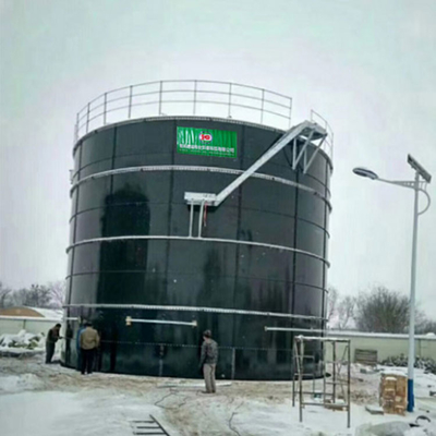 El tanque anaerobio del digestor del reactor de CSTR para las depuradoras de aguas residuales de torneado