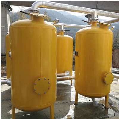 Equipo de la purificación del biogás del filtro de 10PPM H2S con el deshidratador y Desulfurizer