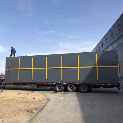 FRP biológico transportó en contenedores la maquinaria integrada del tratamiento de aguas residuales del tratamiento de aguas residuales