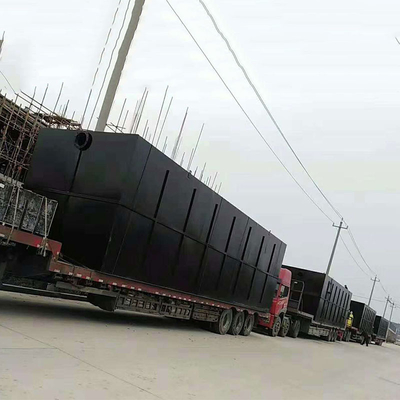 FRP biológico transportó en contenedores la maquinaria integrada del tratamiento de aguas residuales del tratamiento de aguas residuales