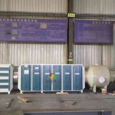 Equipo de tratamiento de gases residuales con capacidad de procesamiento personalizada