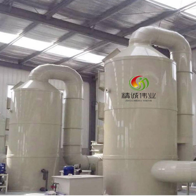 Purificador de gases residuales con presión y capacidad de procesamiento ajustables