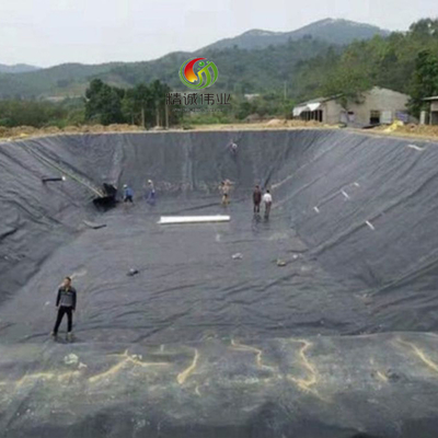 Envasador de estanques de geomembrana HDPE impermeable Envasador de polietileno de alta densidad