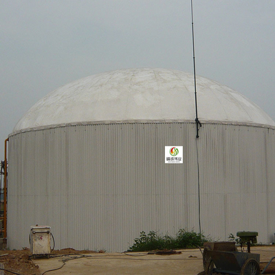 Bio tenedor de gas del reactor del biogás de gas del tenedor del digestor residencial anaerobio del metano