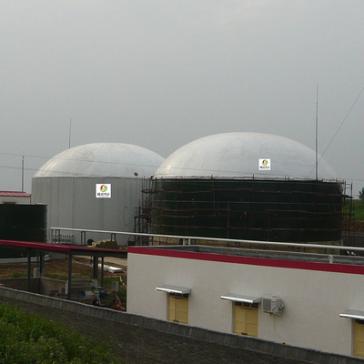 Bio tenedor de gas del reactor del biogás de gas del tenedor del digestor residencial anaerobio del metano