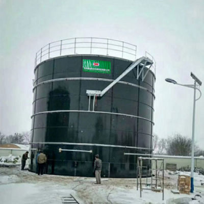 Reactor anaeróbico de control automático con placa de acero Q235B