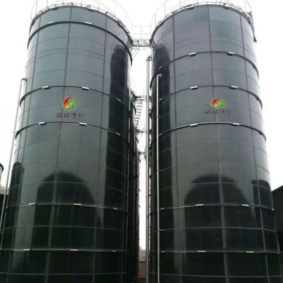 Reactor anaeróbico de control automático con placa de acero Q235B