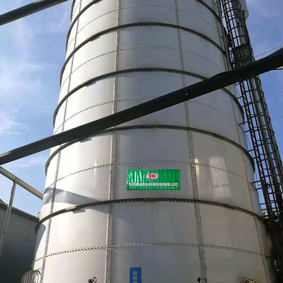 el tanque anaerobio CSTR del digestor 800m3 avanzó el tanque inútil del biogás del digestor