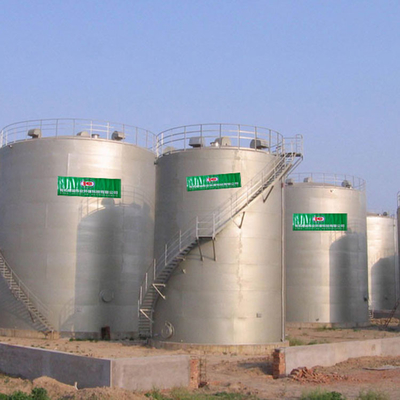 El tanque séptico del digestor anaerobio del tanque RNG del digestor del biogás de WWTP 800m3