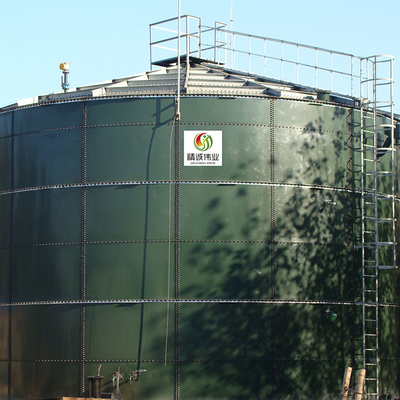 El tanque séptico del digestor anaerobio del tanque RNG del digestor del biogás de WWTP 800m3