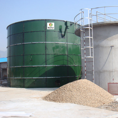 El tanque séptico del digestor anaerobio del tanque RNG del digestor del biogás de WWTP 800m3